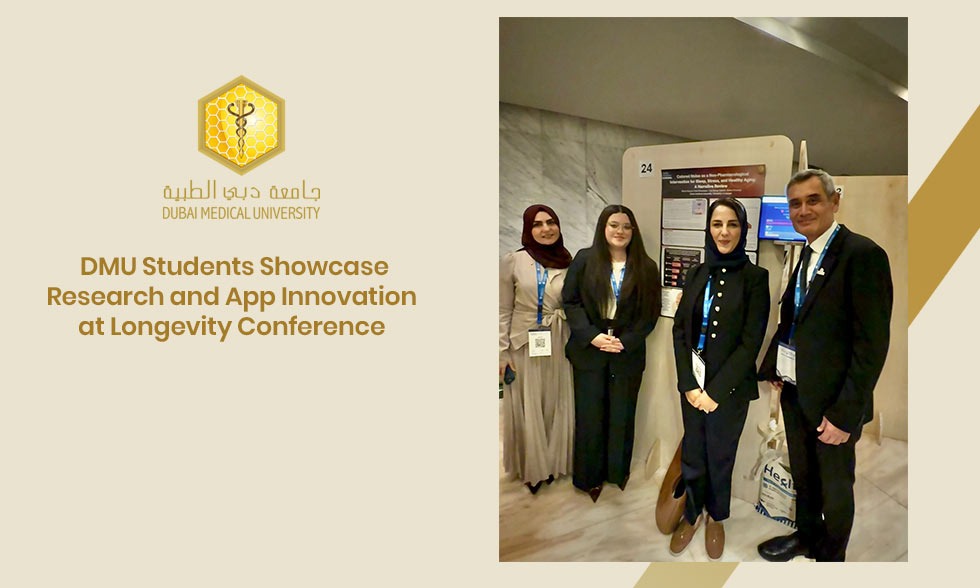 DMU Students Showcase Research and App Innovation at Khalifa University Longevity Conference