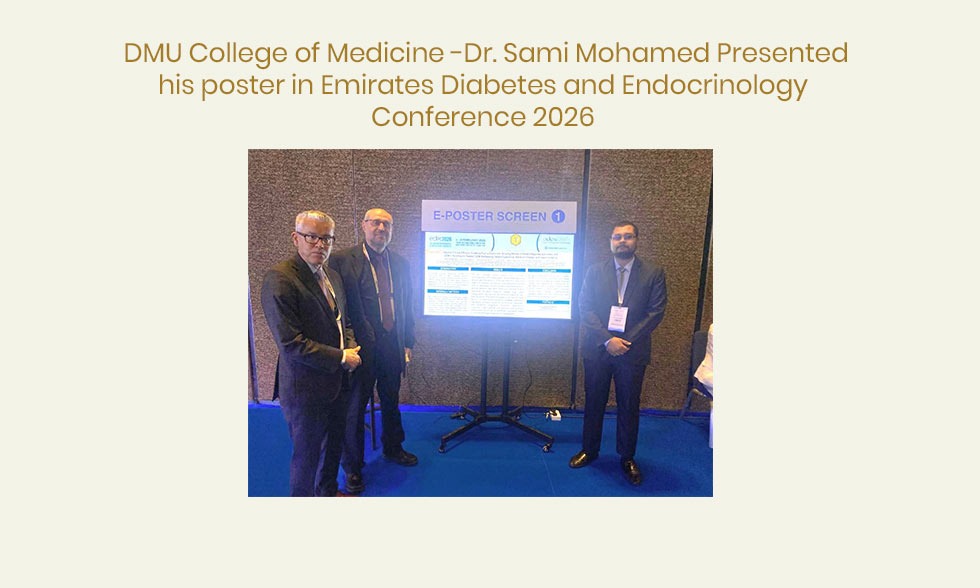 Dr. Sami Mohamed Presented his poster in Emirates Diabetes and Endocrinology Conference 2026