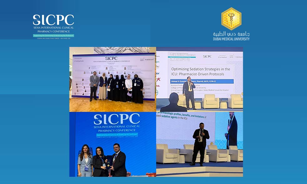 Dubai Medical University College of Pharmacy Shines at the 5th SEHA International Clinical Pharmacy Conference